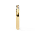 Radiant Side Stone Brilliance Ring