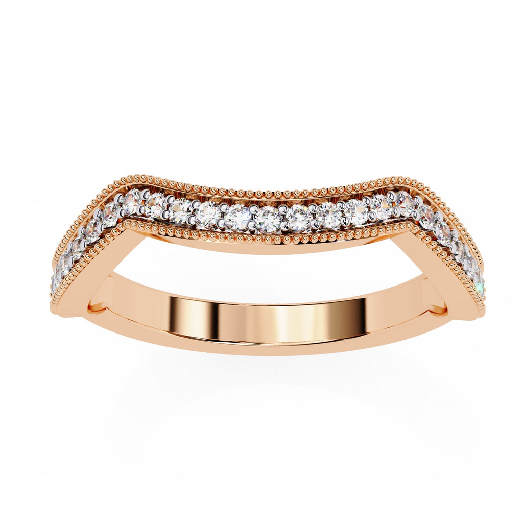 Elegant Diamond Side Stone Brilliance Ring