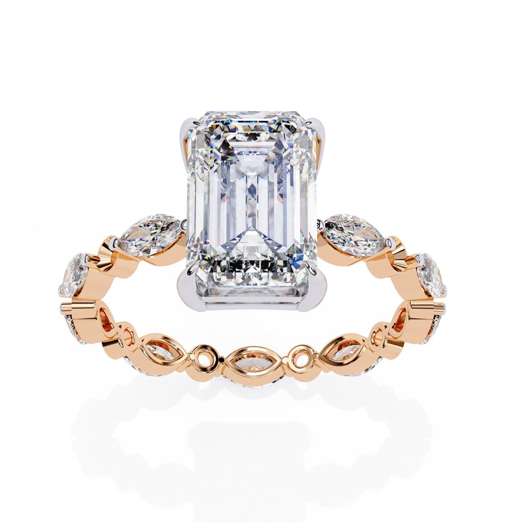 Timeless Radiance Central Stone Diamond Ring