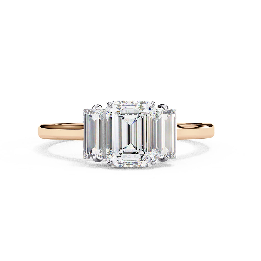 Elegant Multi Stone Central Brilliance Ring