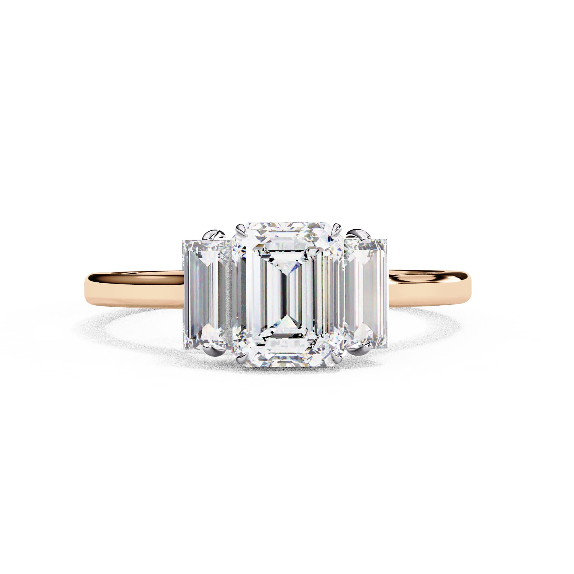 Elegant Multi Stone Central Brilliance Ring