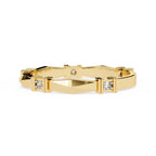 Elegant Diamond Side Stone Brilliance Ring