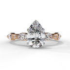 Radiant Brilliance Central Stone Diamond Ring