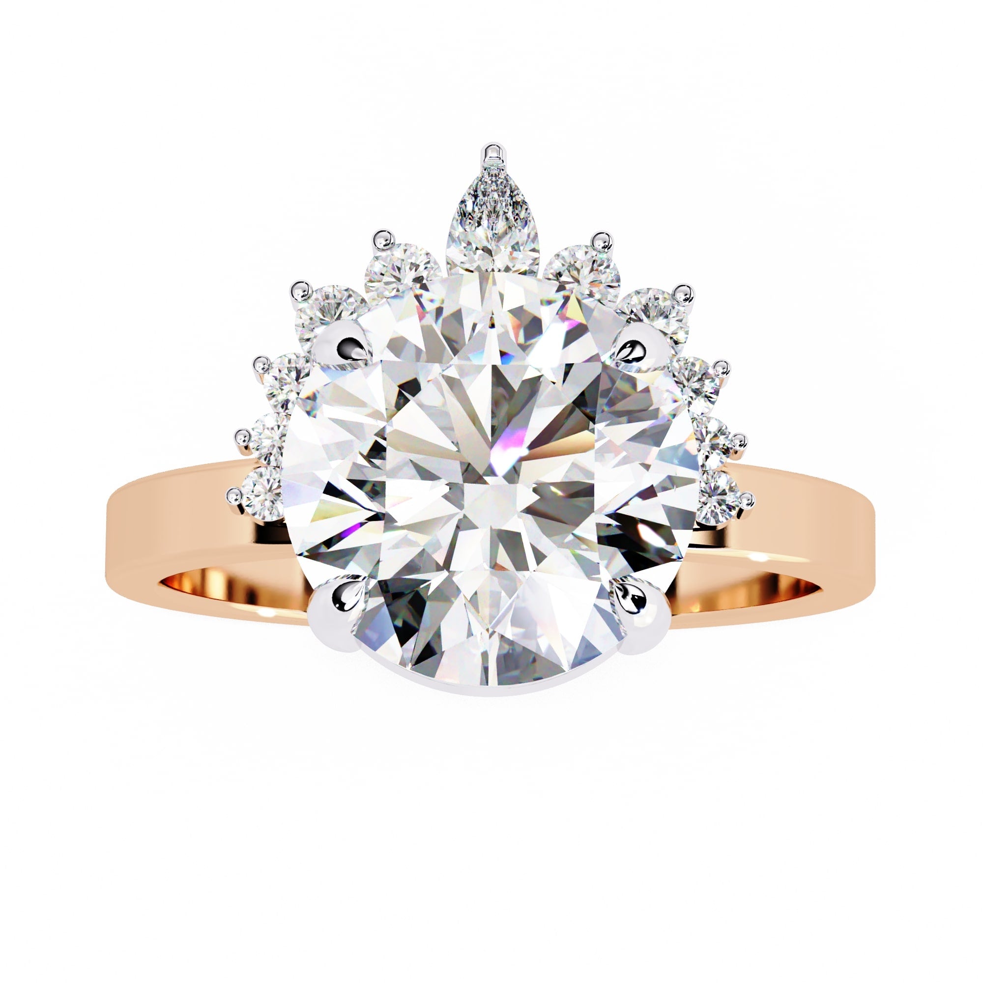 Radiant Eternal Central Stone Brilliance Ring