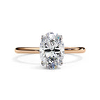 Elegant Central Stone Diamond Ring with Sparkling Side Accents
