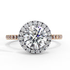 Elegant Diamond Central Stone Brilliance Ring