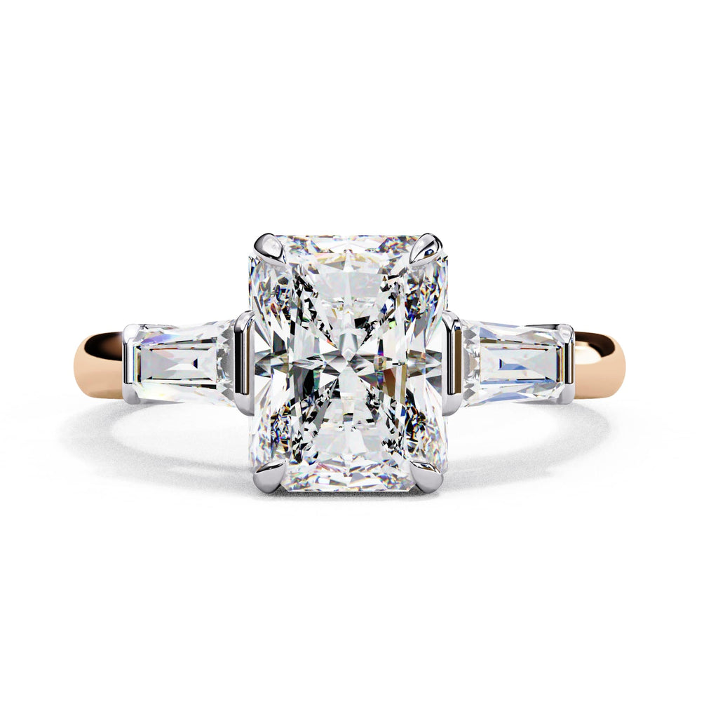 Elegant Multi-Stone Central Radiance Ring