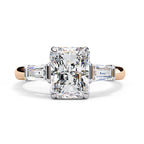 Elegant Multi-Stone Central Radiance Ring