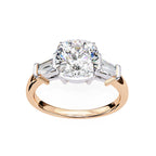 Elegant Solitaire Central Stone Brilliance Ring