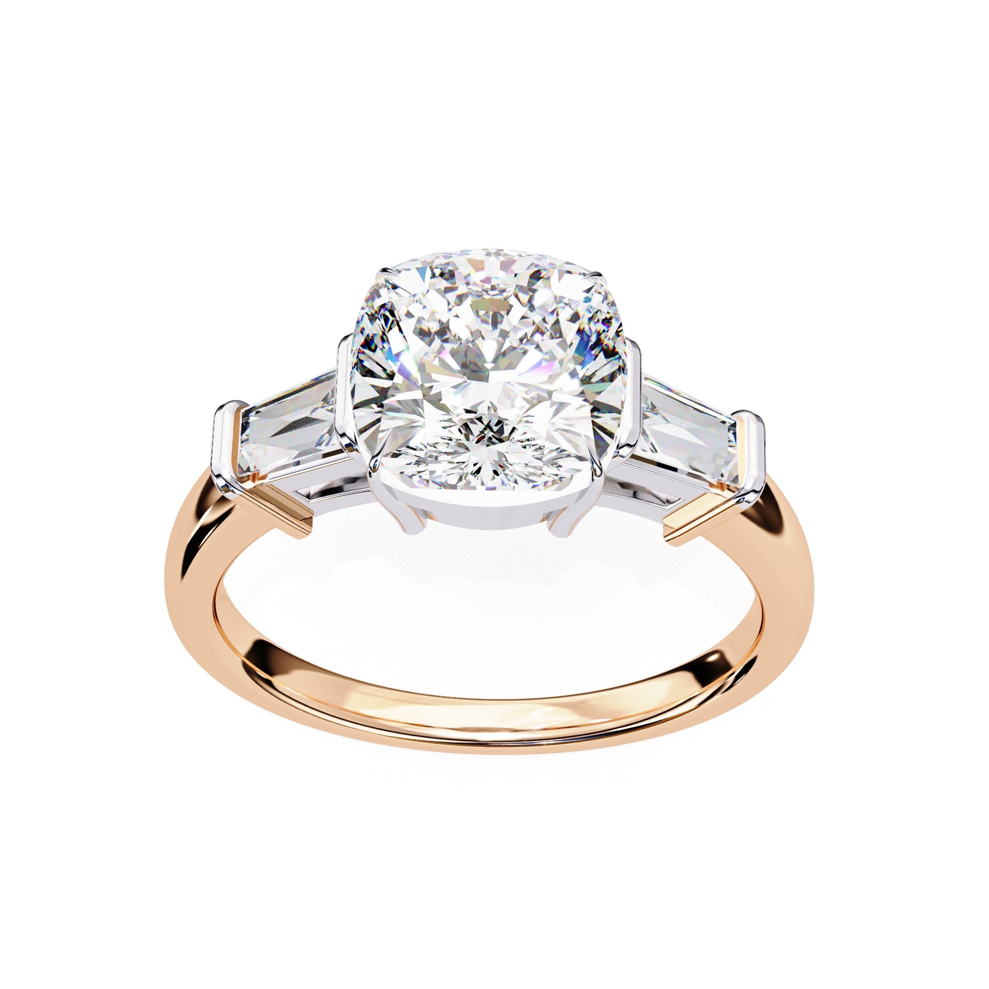 Elegant Solitaire Central Stone Brilliance Ring