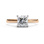 Elegant Solitaire Central Stone Ring
