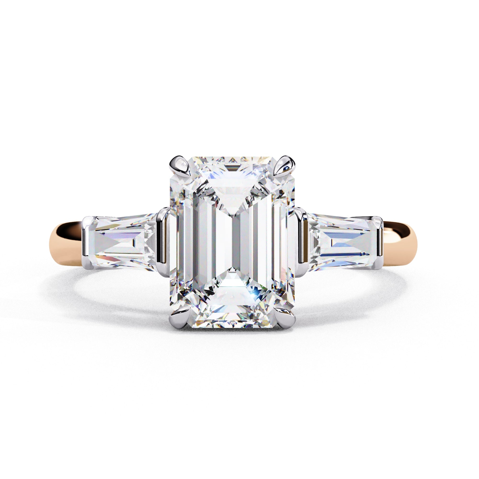 Exquisite Multi-Stone Central Brilliance Ring