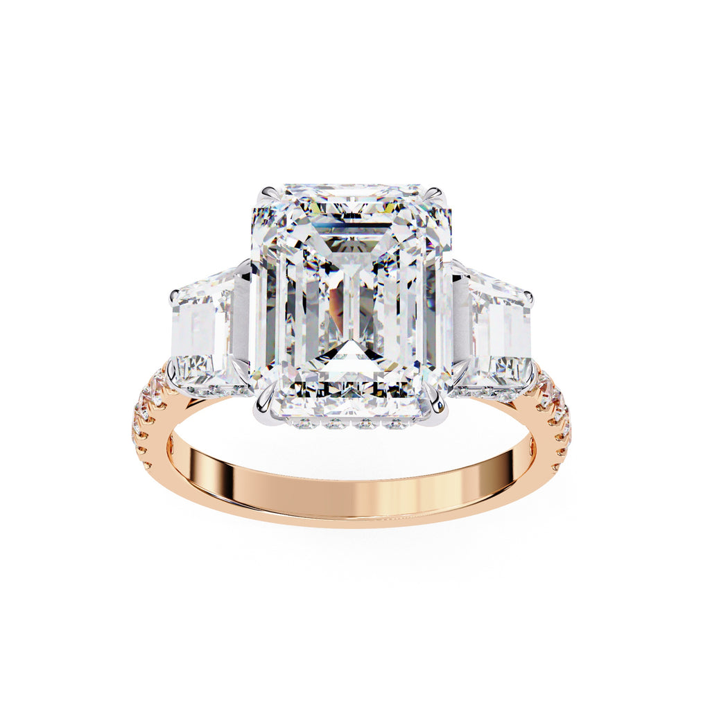 Elegant Central Stone Brilliance Diamond Ring