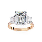 Elegant Central Stone Brilliance Diamond Ring