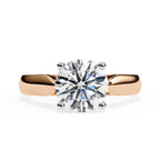 Elegant Solitaire Central Stone Diamond Ring