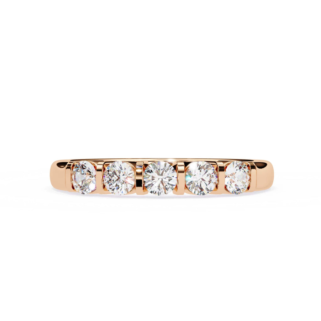 Radiant Side Stone Brilliance Ring