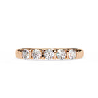 Radiant Side Stone Brilliance Ring