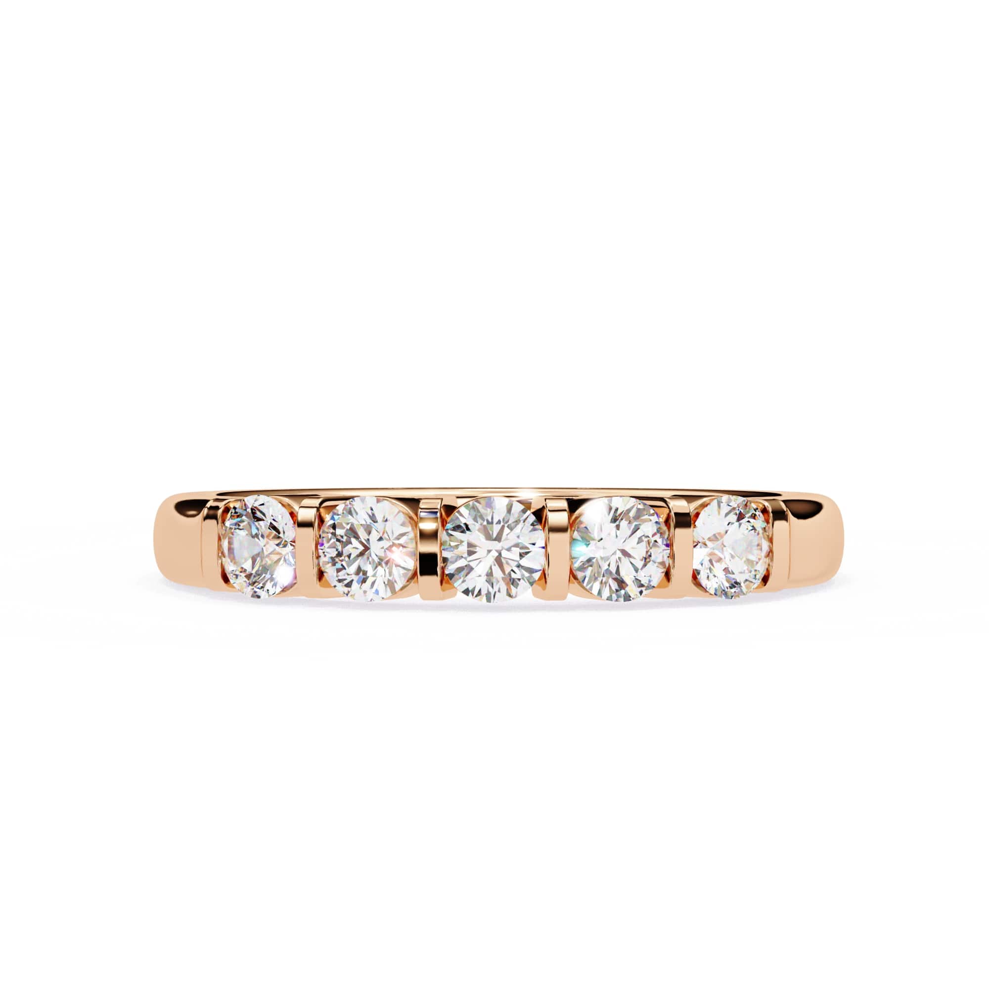 Radiant Side Stone Brilliance Ring