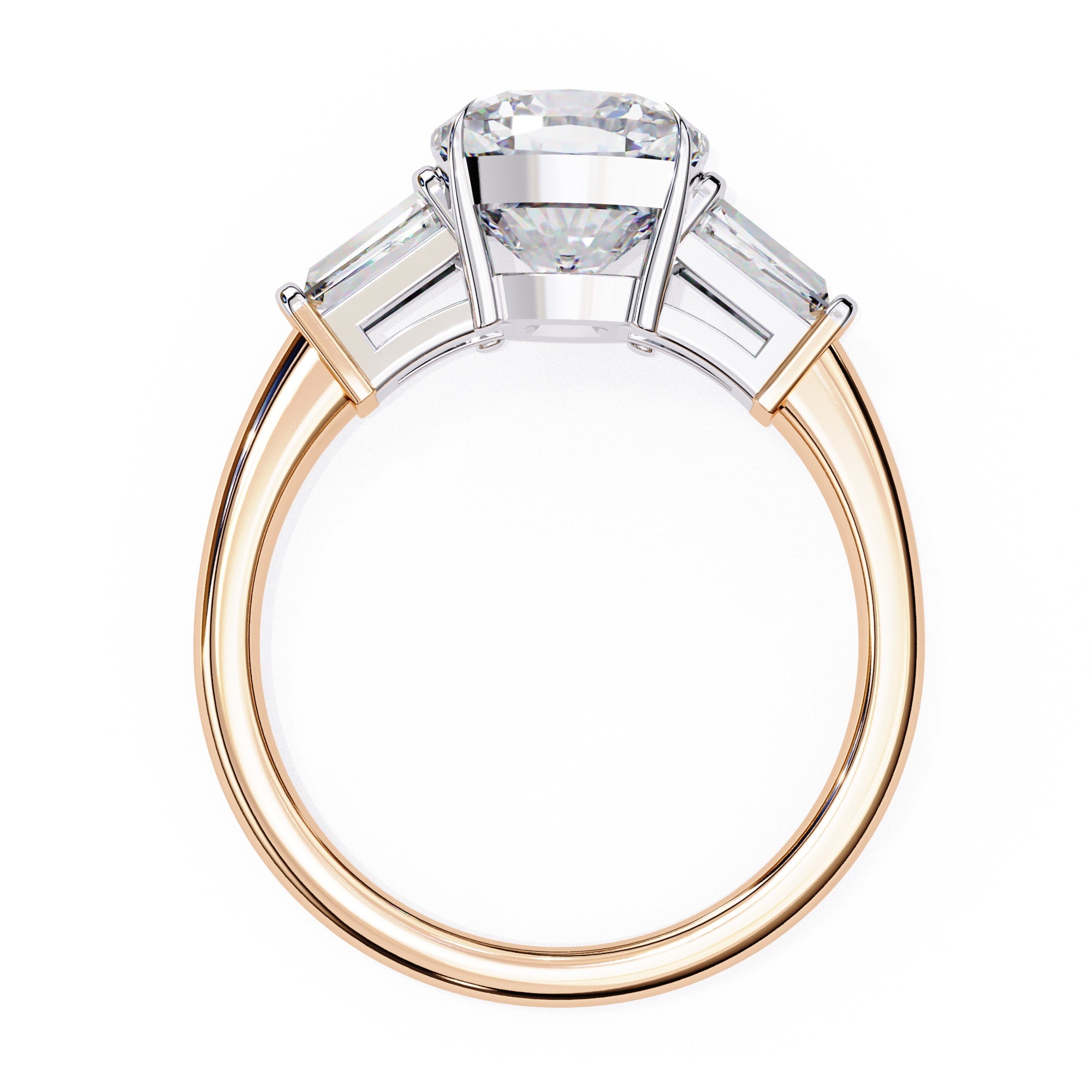 Elegant Solitaire Central Stone Brilliance Ring