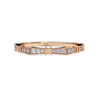 Elegant Diamond Side Stone Brilliance Ring