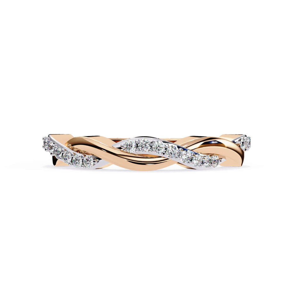 Elegant Diamond Side Stone Brilliance Ring