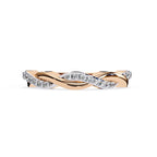 Elegant Diamond Side Stone Brilliance Ring