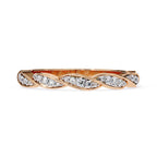 Elegant Diamond Side Stone Brilliance Ring