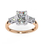 Elegant Multi-Stone Central Radiance Ring