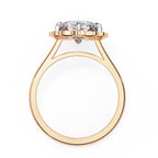 Elegant Diamond Central Stone Ring