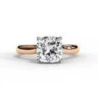 Elegant Central Stone Solitaire Ring