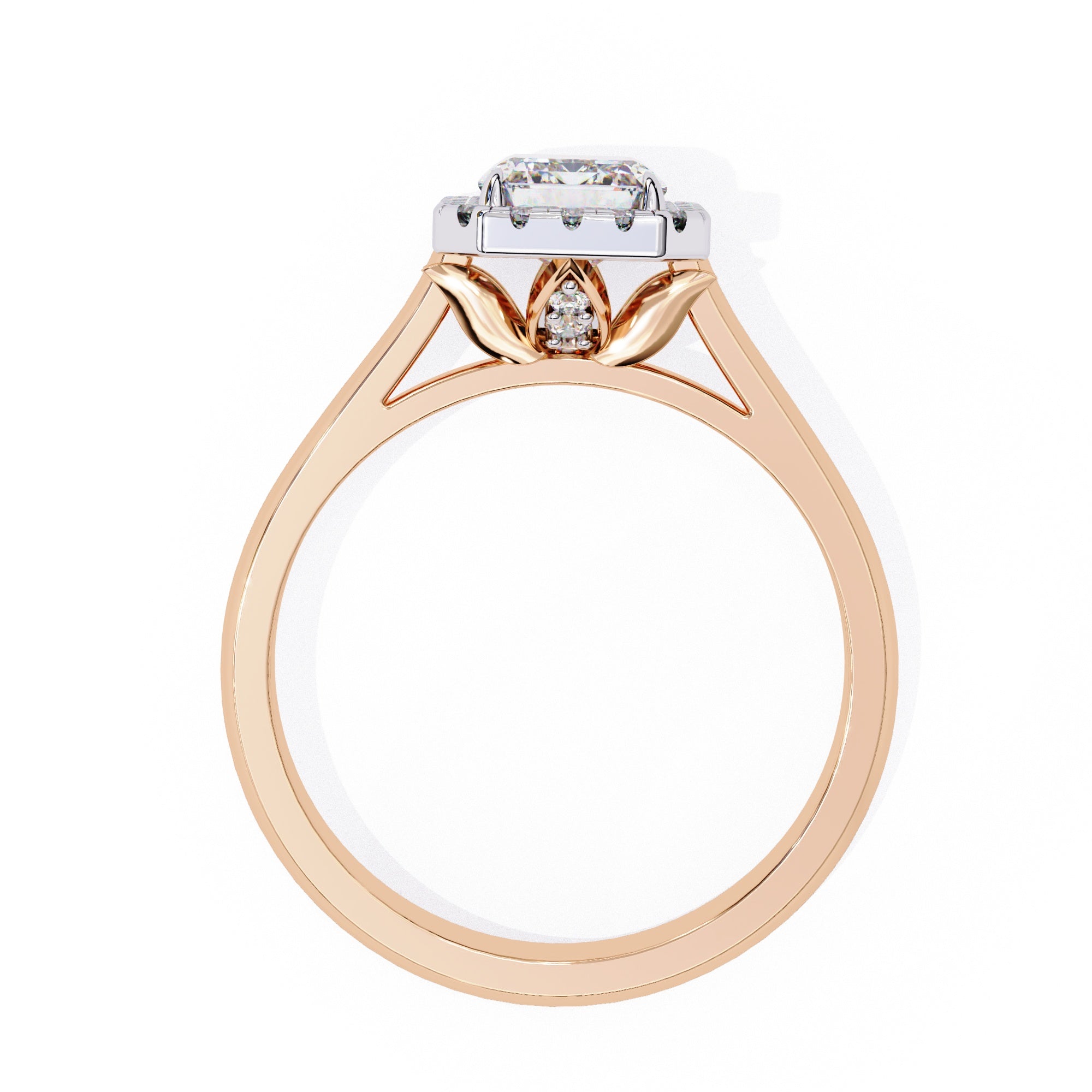Elegant Central Stone Diamond Brilliance Ring