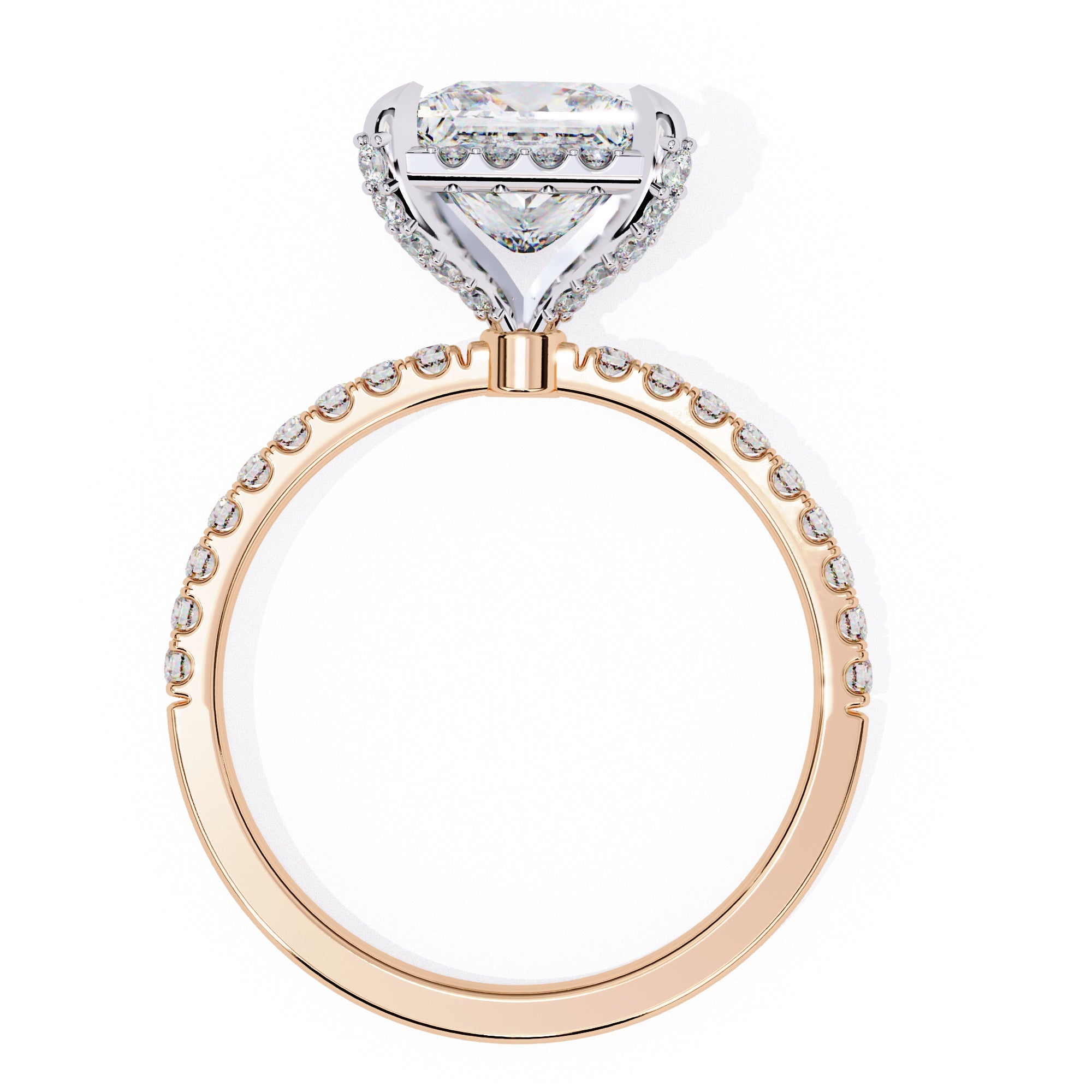 Elegant Central Stone Brilliance Diamond Ring