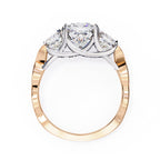 Elegant Central Stone Solitaire Ring