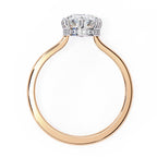 Elegant Diamond Side Stone Brilliance Ring