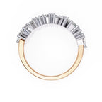 Sparkling Side Stone Diamond Eternity Ring