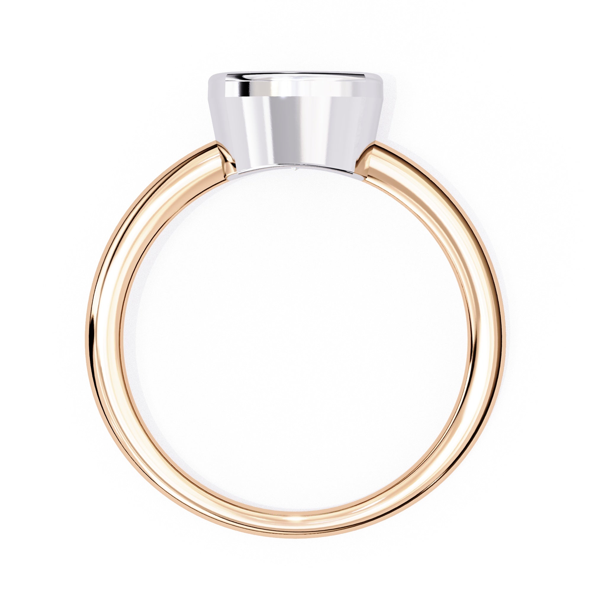 Elegant Solitaire Central Stone Diamond Ring
