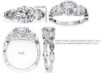 Elegant Central Stone Solitaire Ring