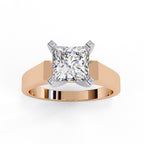 Elegant Central Stone Solitaire Ring