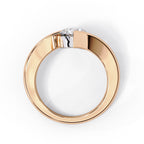 Brilliant Solitaire Diamond Engagement Ring with Timeless Central Stone Setting