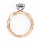 Elegant Brilliance Central Stone Diamond Ring