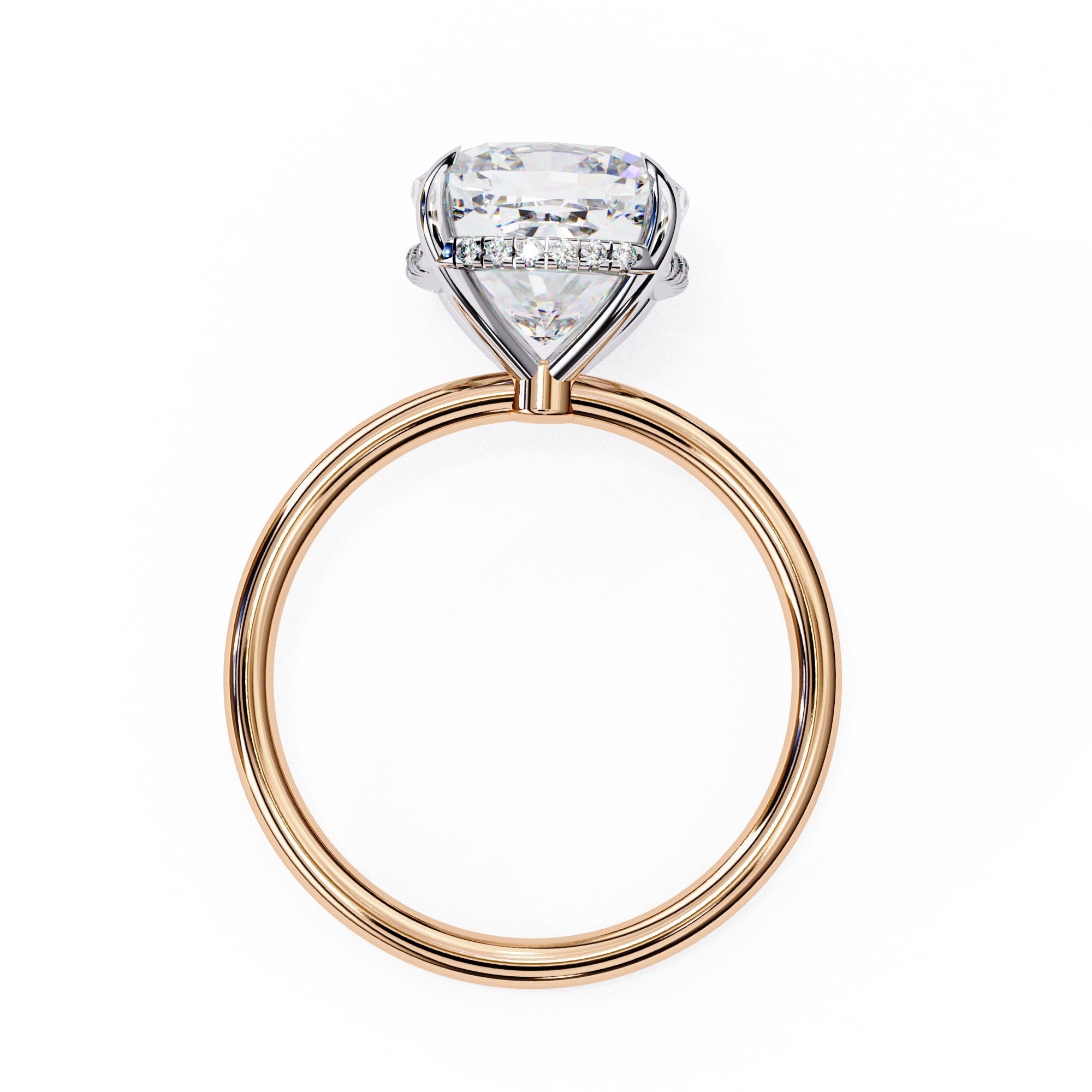 Elegant Central Stone Brilliance Diamond Ring