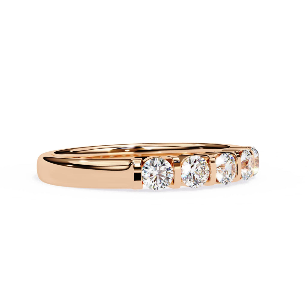 Radiant Side Stone Brilliance Ring