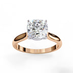 Elegant Central Stone Solitaire Ring