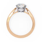 Elegant Solitaire Central Stone Diamond Ring