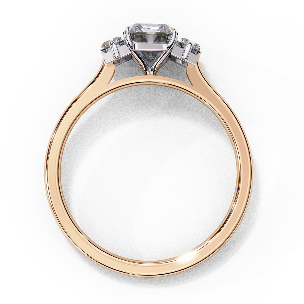 Elegant Multi Stone Central Brilliance Ring