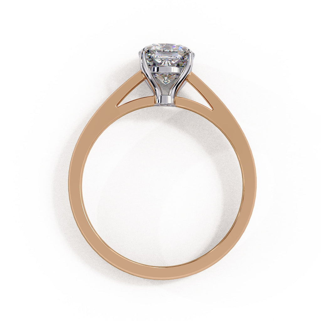 Elegant Central Stone Solitaire Ring