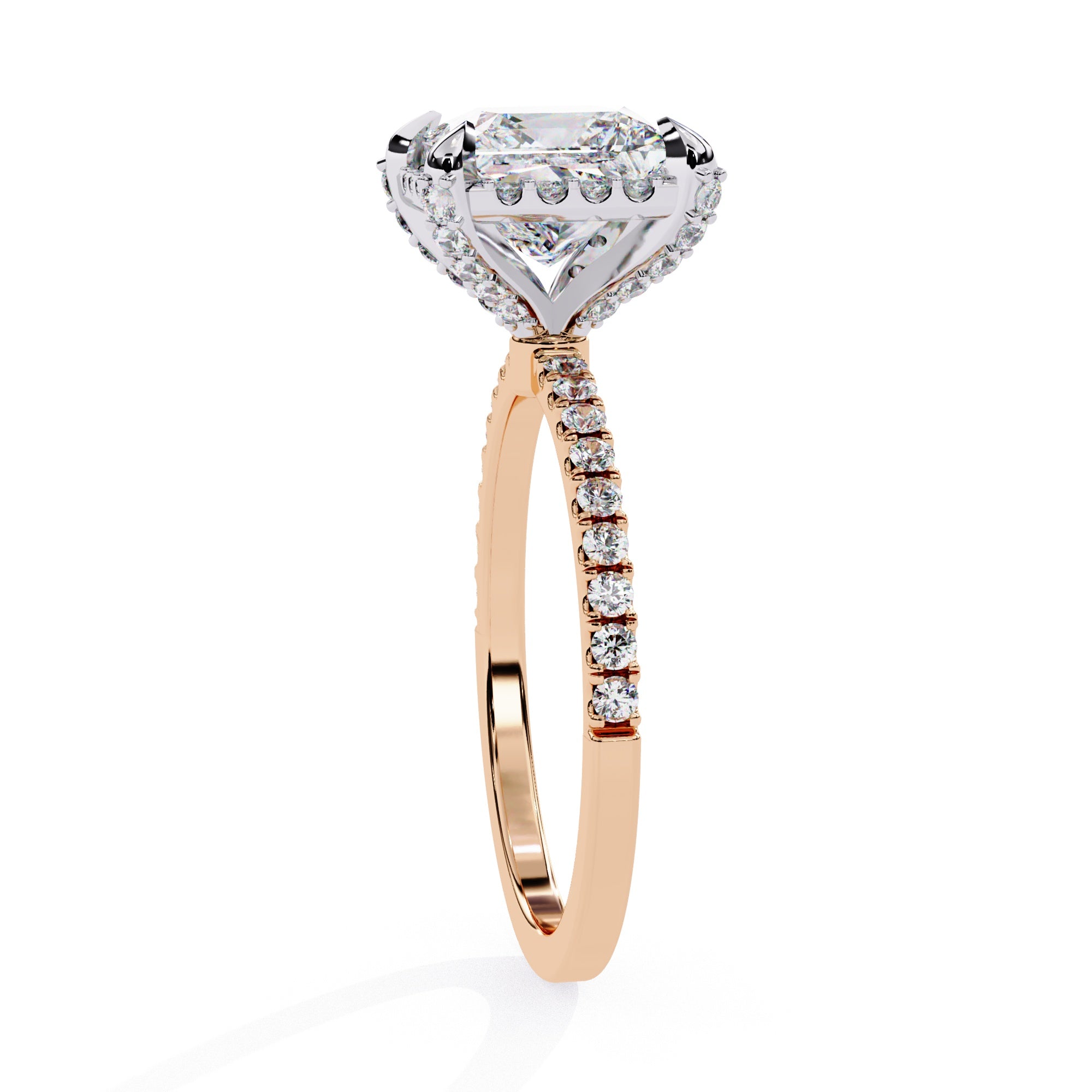 Elegant Central Stone Brilliance Diamond Ring