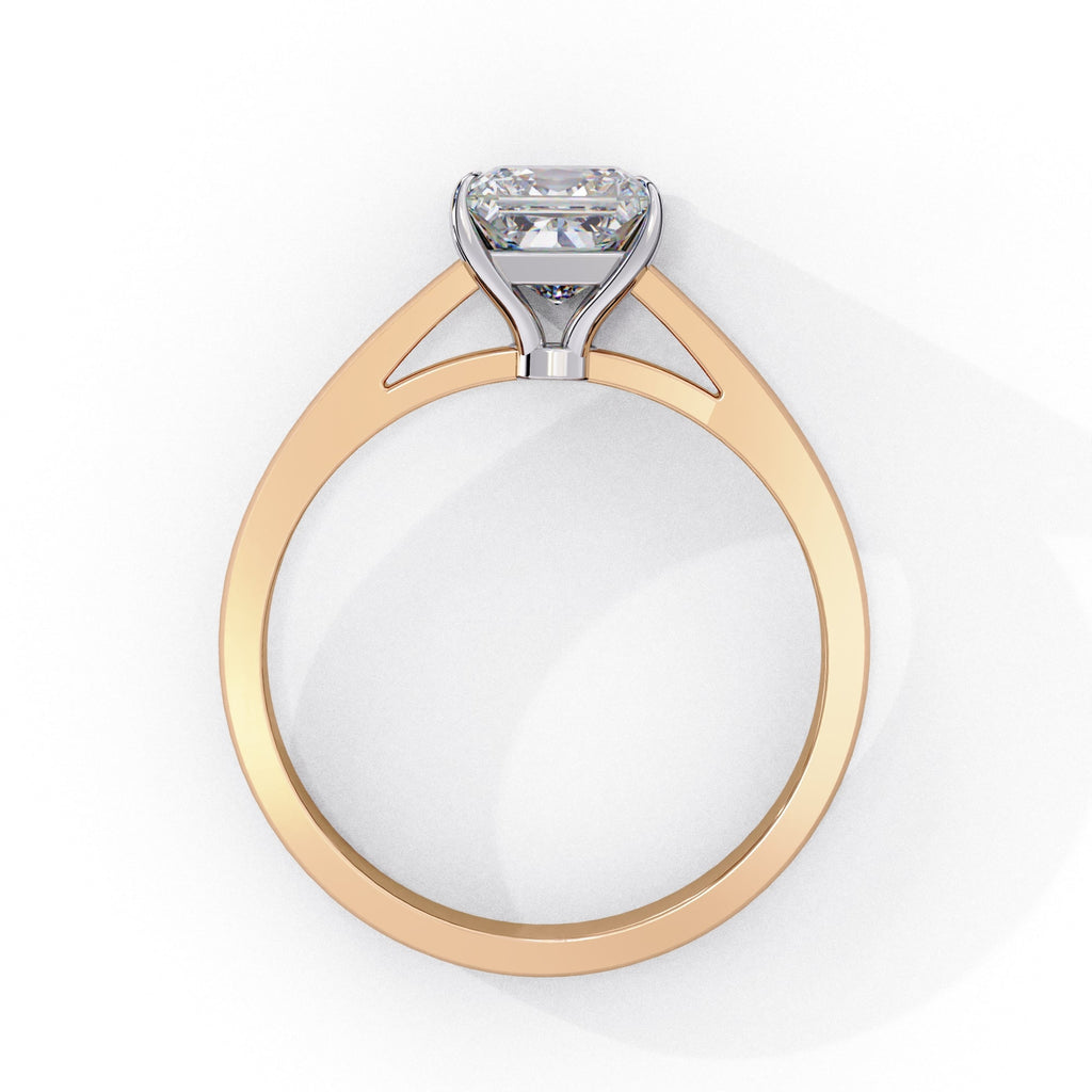 Elegant Solitaire Central Stone Ring