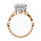 Elegant Diamond Side Stone Brilliance Ring