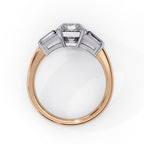 Exquisite Multi-Stone Central Brilliance Ring